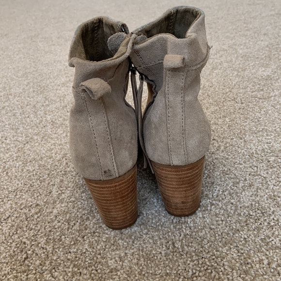 Toms Lanuda Suede taupe bootie - Picture 5 of 7